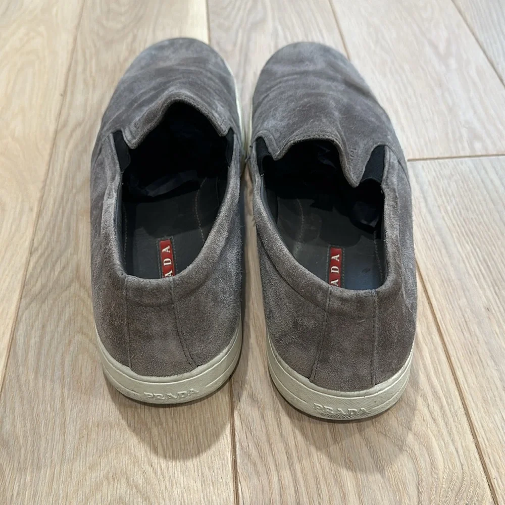 Prada Sport suede slip on sneakers size 10 - Picture 3 of 5